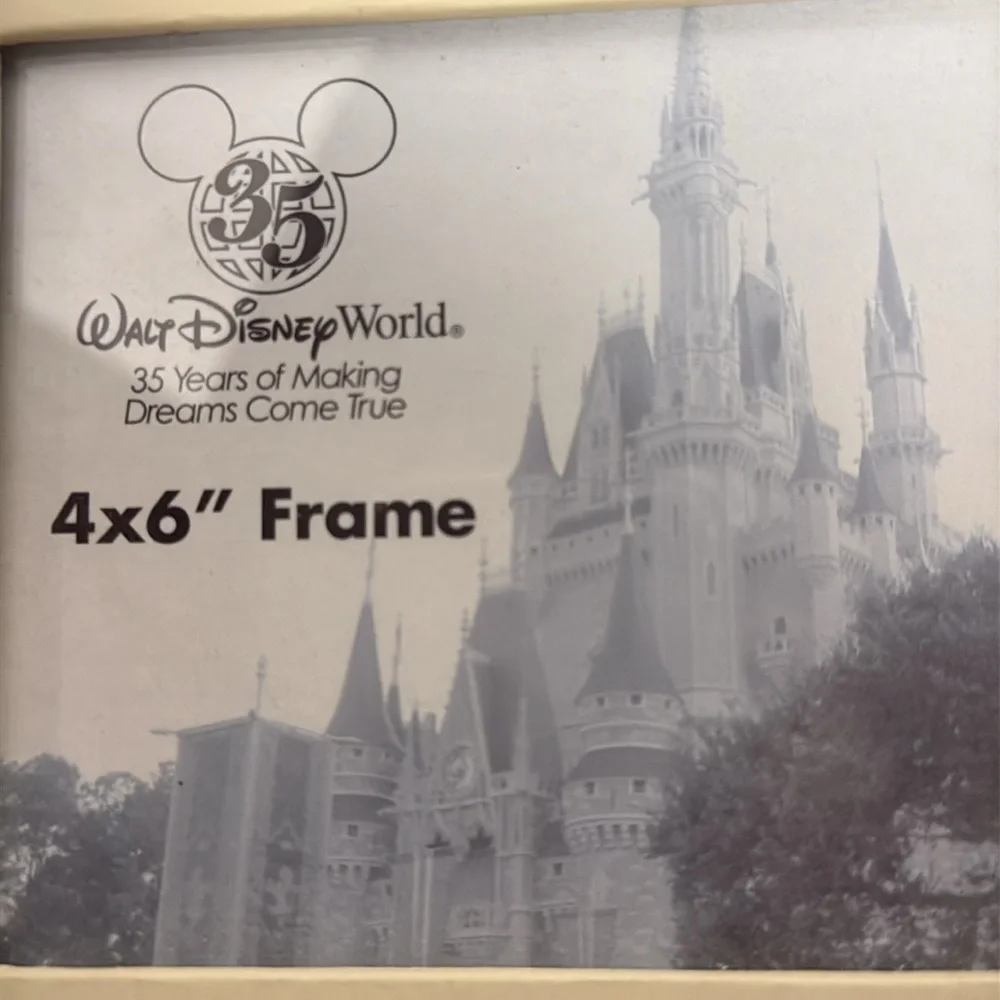 Walt Disney World 35th Anniversary 4x6 Frame